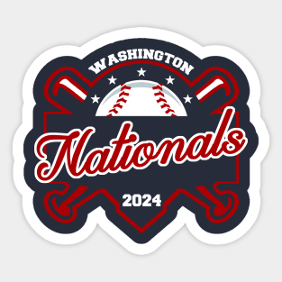 Nationals Baseball Sticker